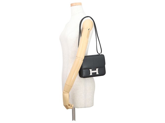 Hermès Hermes Constance 3 Mini Schultertasche Schwarz - Ansicht 4
