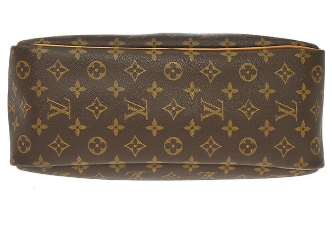 Louis Vuitton Deauville Monogram Canvas 34 Marrone - vista 3