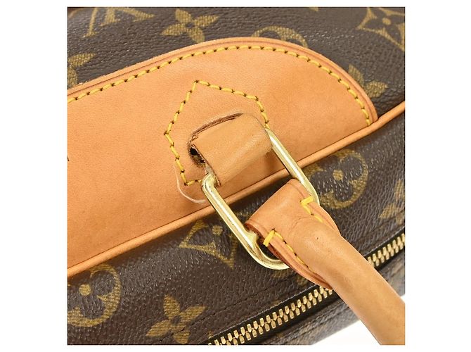 Louis Vuitton Deauville Monogram Canvas 34 Marrone - vista 6