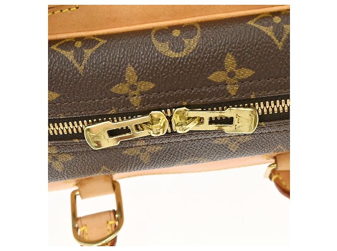 Louis Vuitton Deauville Monogram Canvas 34 Marrone - vista 7