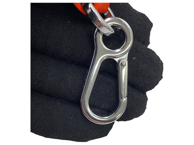 Borsa a mano in pelle Loewe Amazona 15 Arancione - vista 12