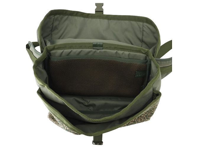 Borsa Loewe Postman Sling Anagram Canvas Verde Cachi - vista 6