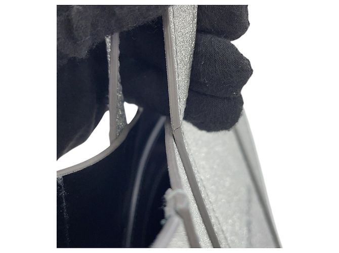 Balenciaga Everyday Tote XXS Ledertasche Silber - Ansicht 11