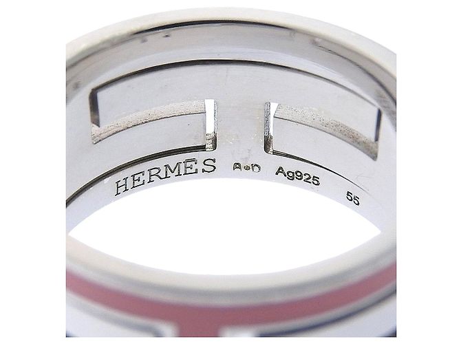 Ring Hermès Anillo Move H en plata Hermes - vista 6