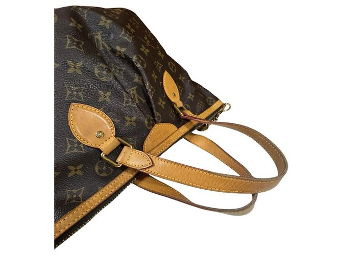 Borsa a Spalla Louis Vuitton Palermo PM Monogram Marrone - vista 15
