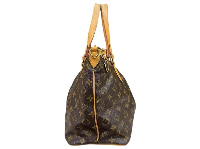 Borsa a Spalla Louis Vuitton Palermo PM Monogram Marrone - vista 4
