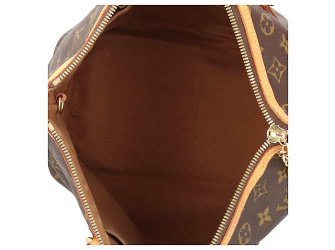 Borsa a Spalla Louis Vuitton Palermo PM Monogram Marrone - vista 6