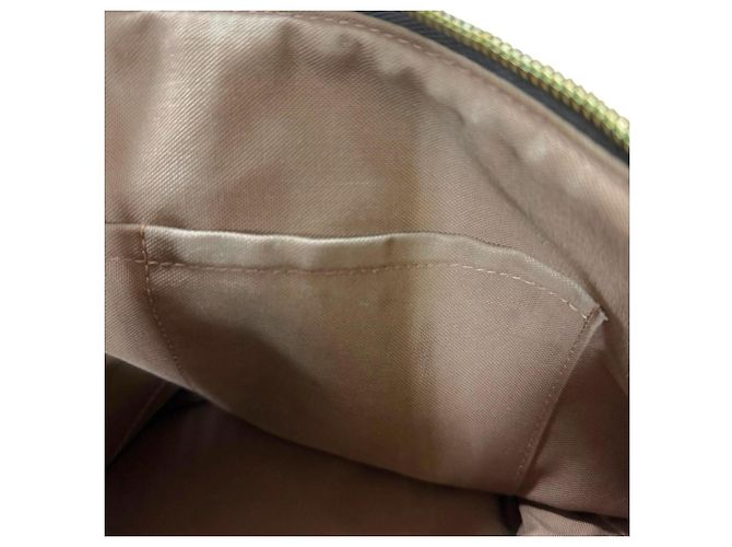 Borsa a Spalla Louis Vuitton Palermo PM Monogram Marrone - vista 7