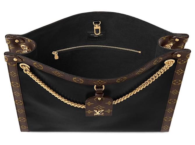 Borsa Louis Vuitton Nova MM Nero - vista 2