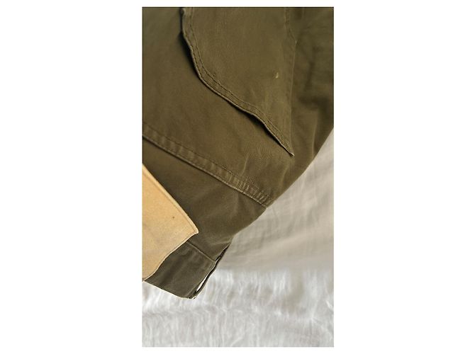 visvim Fluxus 03 Chino Crash Hose Khaki Olivgrün - Ansicht 15