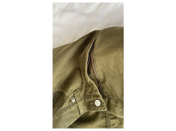 visvim Fluxus 03 Chino Crash Hose Khaki Olivgrün - Ansicht 7