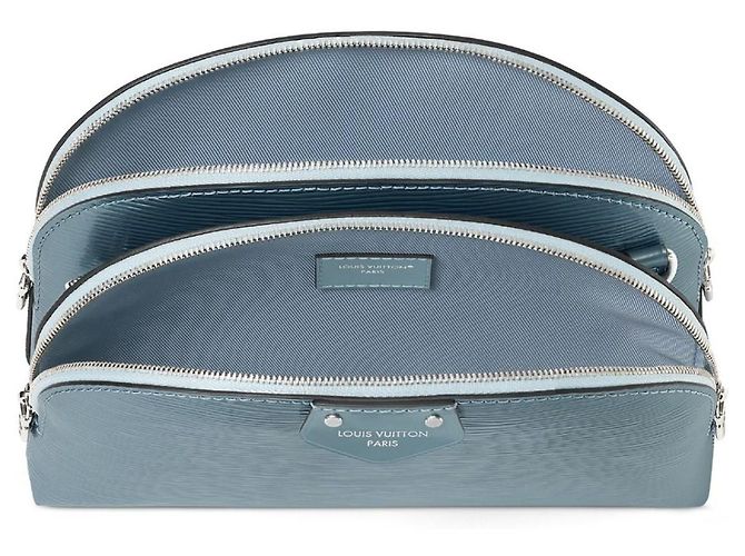 Borsa a mano Louis Vuitton Be Alma Mini Blu chiaro - vista 2