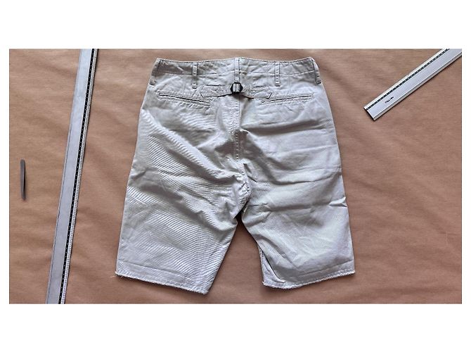 S . visvim . chino cut offs . beige cream . 0112105008013 . realizzato in Giappone - vista 12