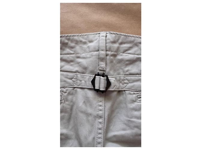 S . visvim . chino cut offs . beige cream . 0112105008013 . realizzato in Giappone - vista 13