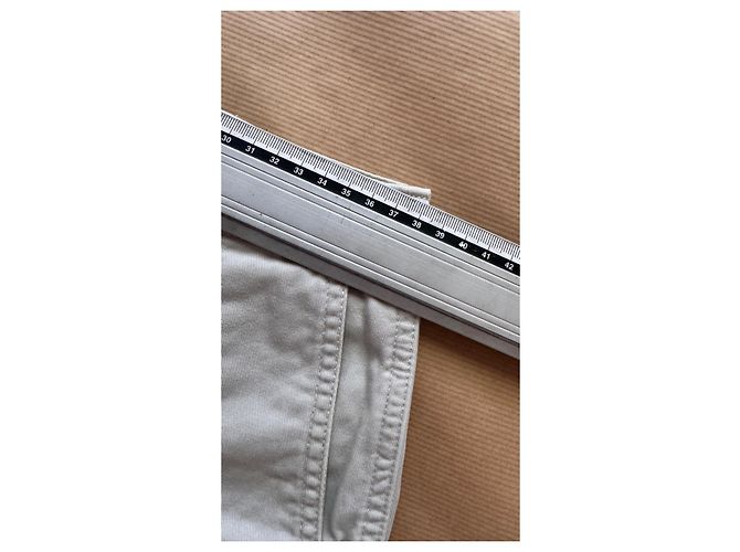 S . visvim . chino cut offs . beige cream . 0112105008013 . realizzato in Giappone - vista 14