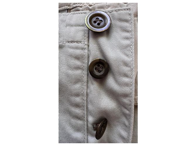 S . visvim . chino cut offs . beige cream . 0112105008013 . realizzato in Giappone - vista 6