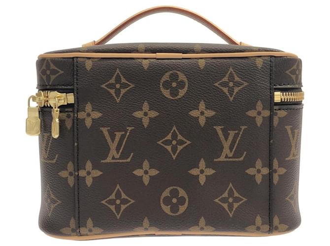 Borsa Louis Vuitton Monogram Nice Mini Marrone - vista 2