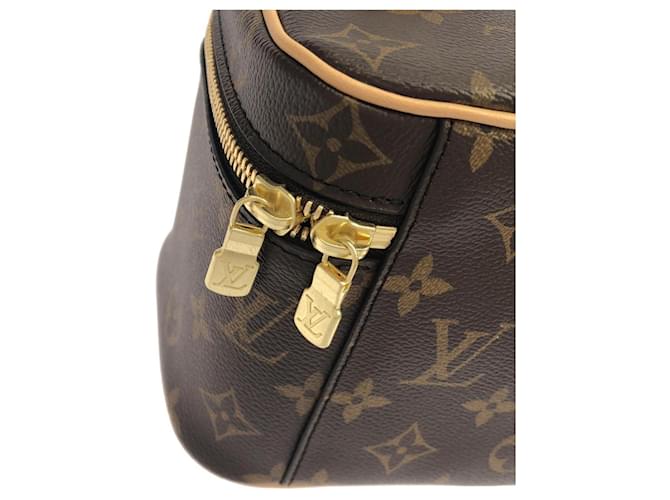 Borsa Louis Vuitton Monogram Nice Mini Marrone - vista 4