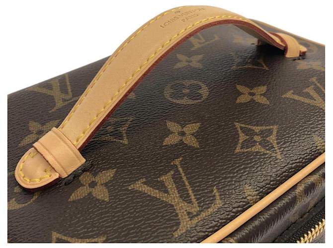 Borsa Louis Vuitton Monogram Nice Mini Marrone - vista 6