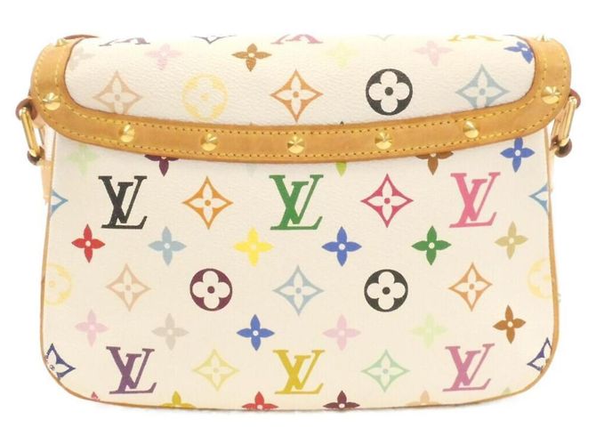 Louis Vuitton Multicolor Sologne Schultertasche Weiß - Ansicht 2