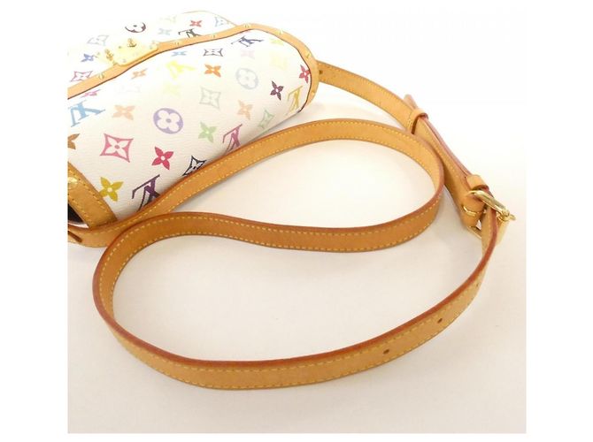 Louis Vuitton Multicolor Sologne Schultertasche Weiß - Ansicht 6