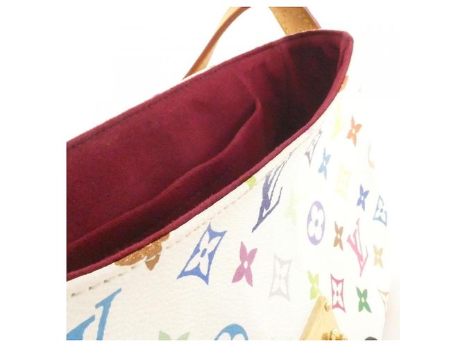 Louis Vuitton Multicolor Sologne Schultertasche Weiß - Ansicht 9