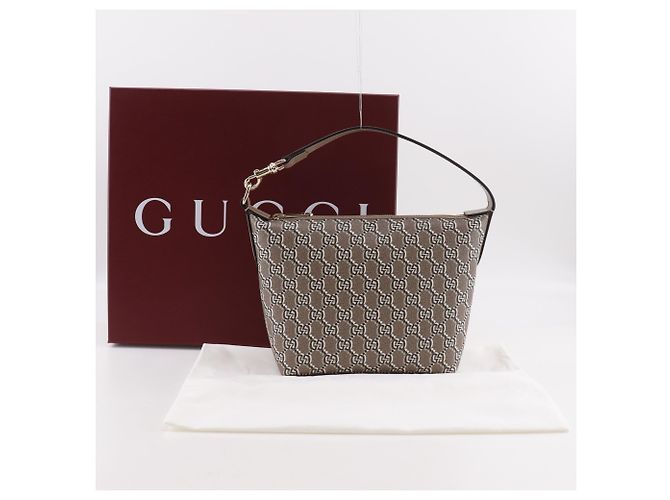 Borsa a Spalla Gucci GG Shadow Marrone - vista 11