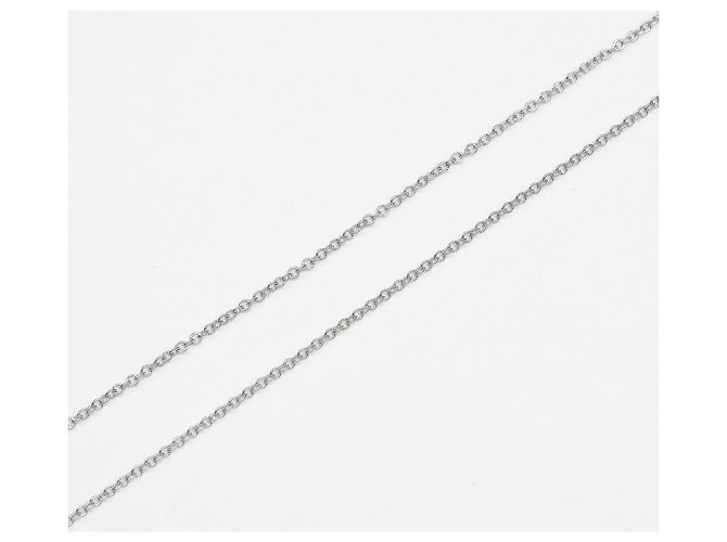 Collar de platino Tiffany & Co. con engaste de bisel - vista 5