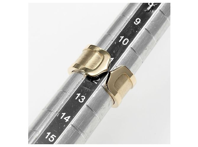 Anello a fascia Cartier 2C LM in oro giallo D'oro - vista 10