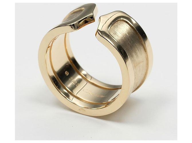 Anello a fascia Cartier 2C LM in oro giallo D'oro - vista 3