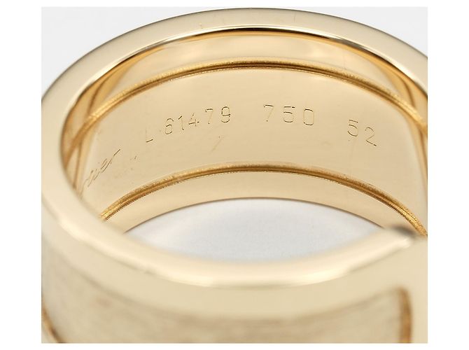 Anello a fascia Cartier 2C LM in oro giallo D'oro - vista 5