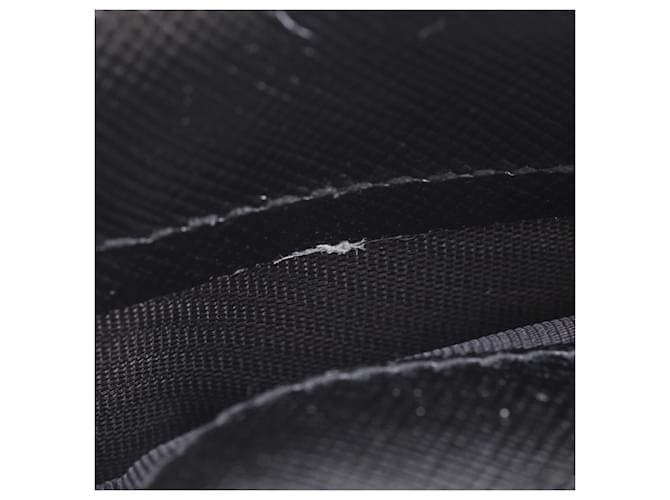 Cartera tríptico de nylon negro Prada - vista 10