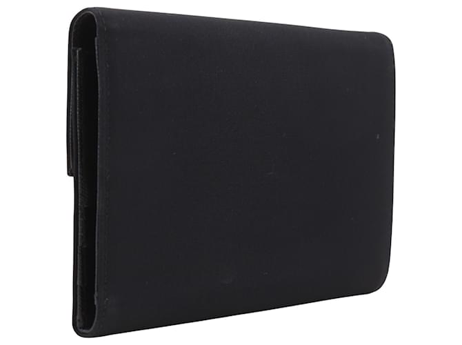 Cartera tríptico de nylon negro Prada - vista 3