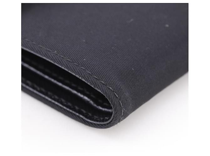 Cartera tríptico de nylon negro Prada - vista 4