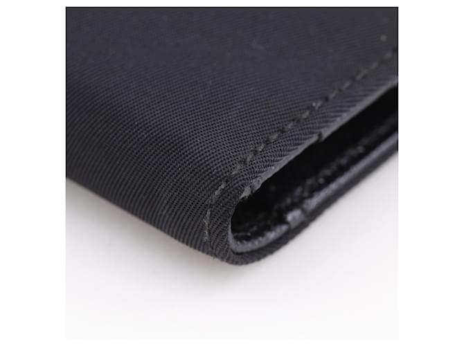 Cartera tríptico de nylon negro Prada - vista 5