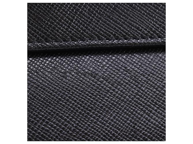 Cartera tríptico de nylon negro Prada - vista 8