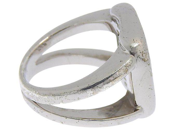 Ring Hermès Hermes HERMES Anello Serie Corozo Argento - vista 6