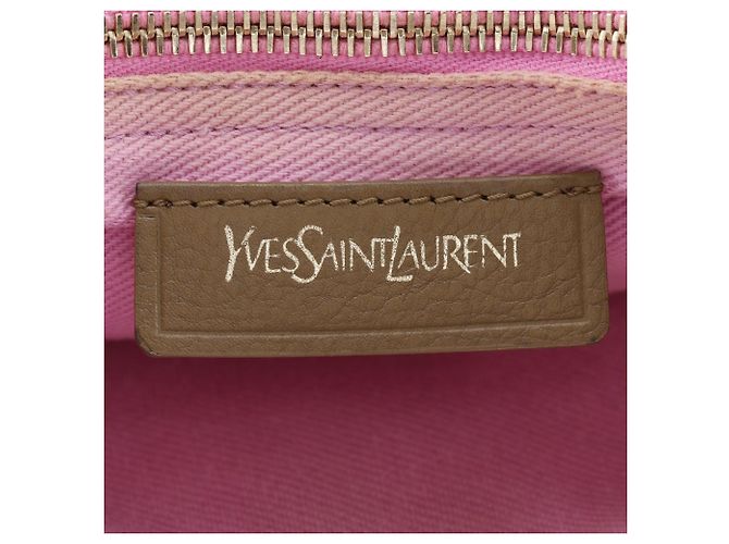 Borsa Tote Muse Yves Saint Laurent Marrone Rosa - vista 17