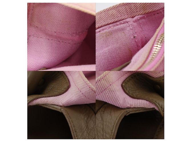 Borsa Tote Muse Yves Saint Laurent Marrone Rosa - vista 6
