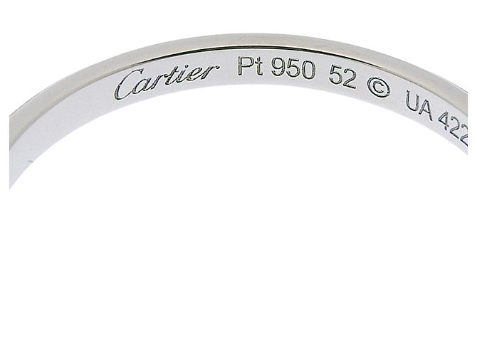 Cartier D'Amour Ehering aus Platin 950 - Ansicht 6