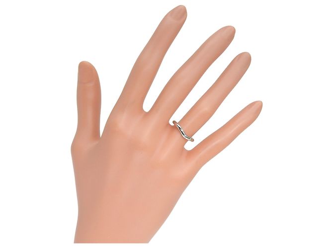 Tiffany & Co. Platin 950 Geschwungener Ring - Ansicht 2