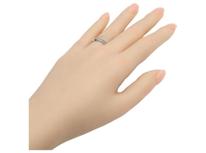 Tiffany & Co. geschwungener Ring aus Platin - Ansicht 2