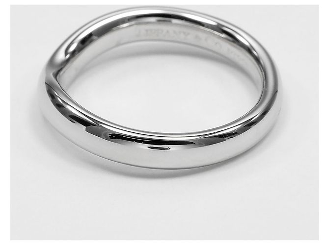 Tiffany & Co. geschwungener Ring aus Platin - Ansicht 7