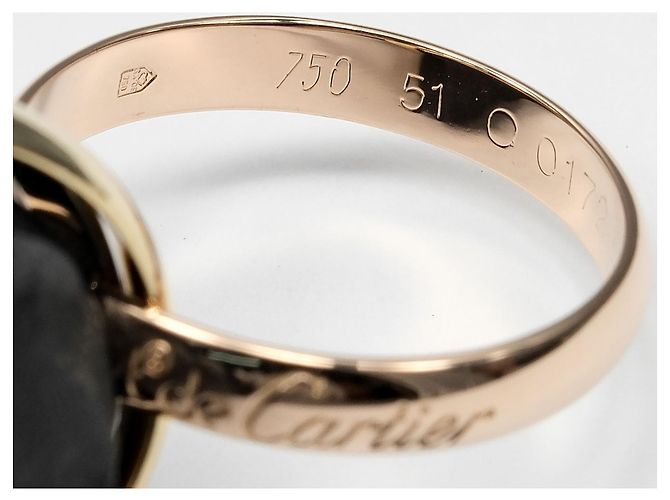 Cartier Trinity Ring aus 18K Gold Golden - Ansicht 4