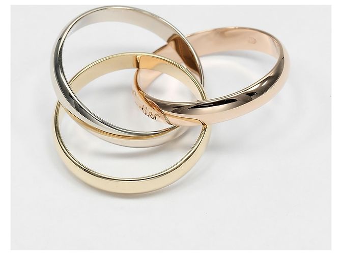 Cartier Trinity Ring aus 18K Gold Golden - Ansicht 6