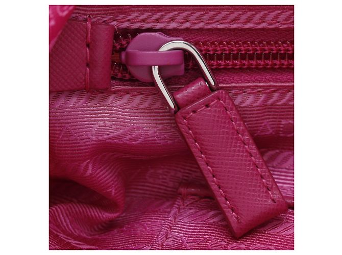 Borsa Tote 2-Way con motivo floreale Prada Rosa - vista 12