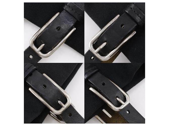 Borsa Tote PRADA con placca logo PRADA Nero - vista 16