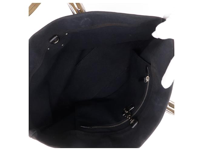 Borsa Tote PRADA con placca logo PRADA Nero - vista 6