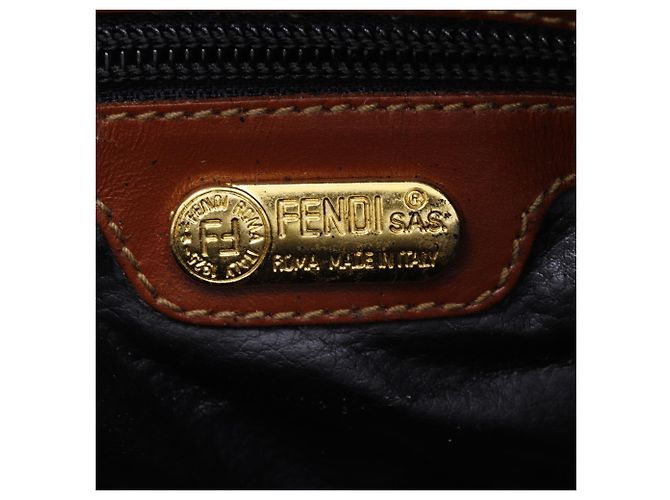 Borsa Boston Fendi Pekan Marrone - vista 18
