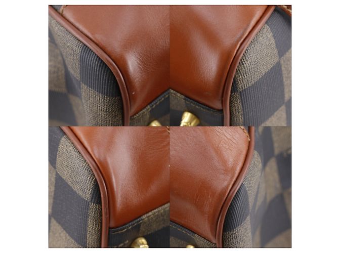 Borsa Boston Fendi Pekan Marrone - vista 4